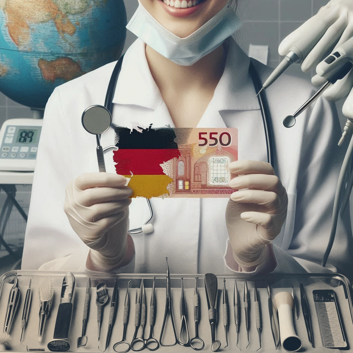 درآمد دندانپزشکان در آلمان