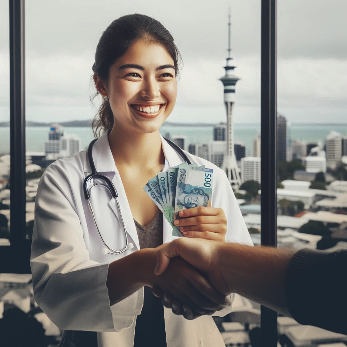 پاداش و مزایای پزشکان در نیوزیلند