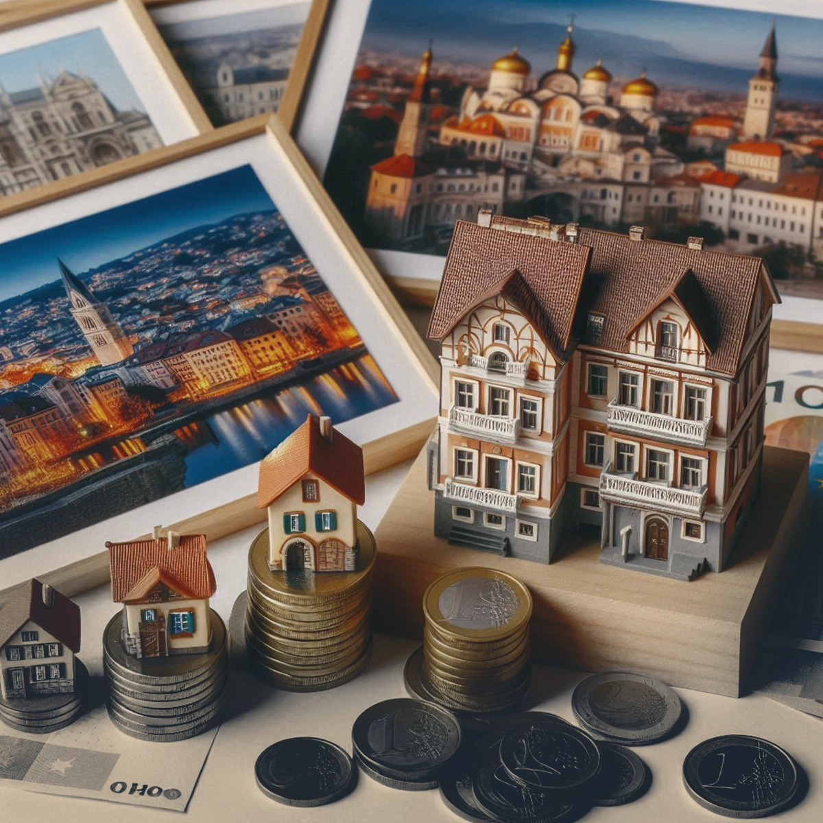 تفاوت قیمت خانه در بلغارستان بر اساس منطقه شهری