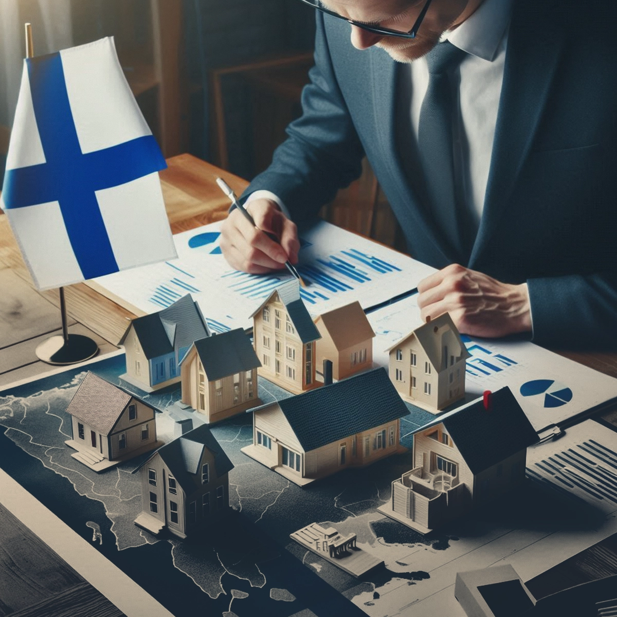 تفاوت قیمت خانه در فنلاند بر اساس منطقه شهری