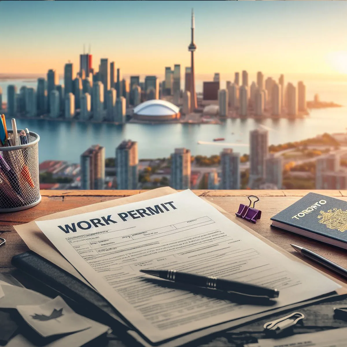 مدارک لازم برای تبدیل ویزای توریستی کانادا به ورک پرمیت
