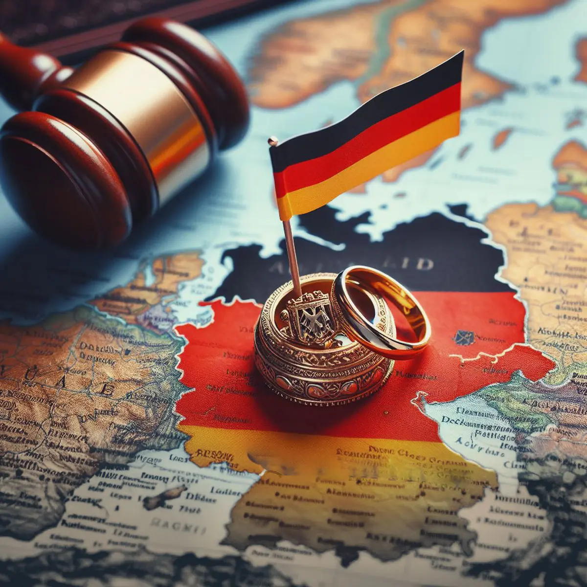 مقایسه قوانین ازدواج در آلمان و بقیه اروپا