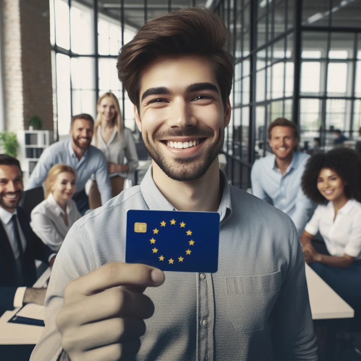 کارت آبی اتحادیه‌ی اروپا