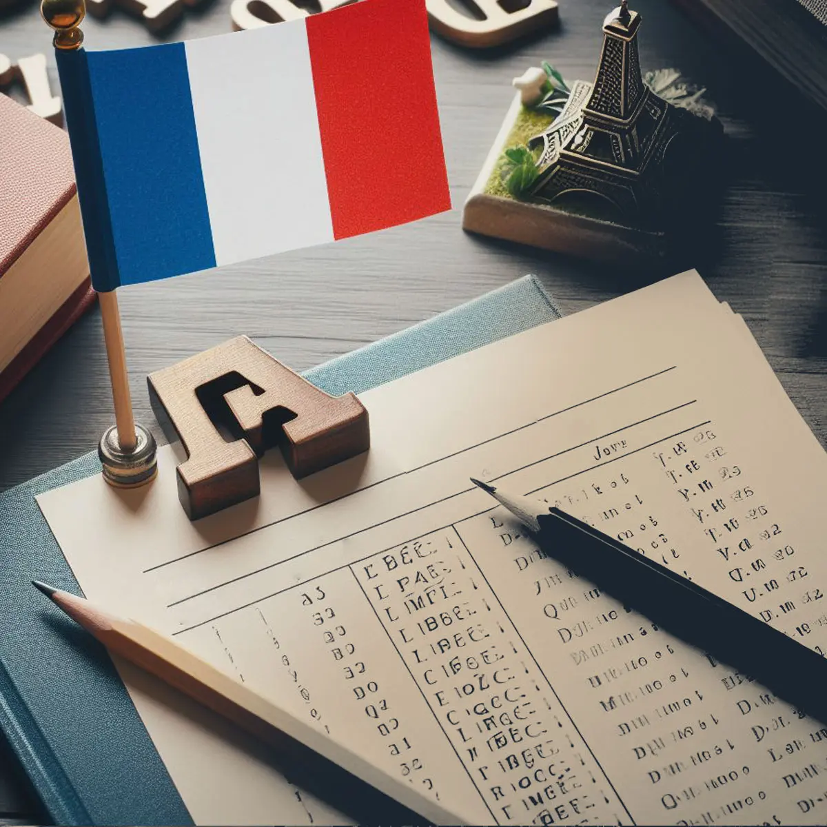 آزمون های زبان فرانسه
