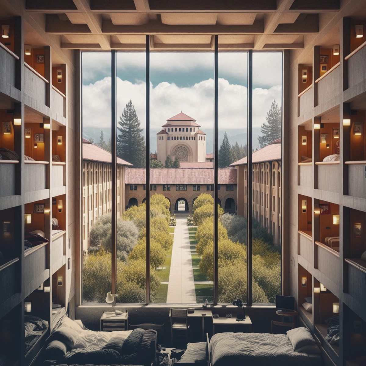 خوابگاه های دانشگاه Stanford